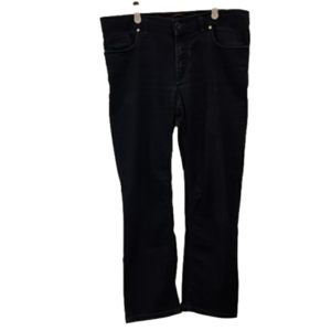 ALBERTO PIPI Regular Slim Fit Navy BLUE Men's Size 34/36 **length altered to 28"